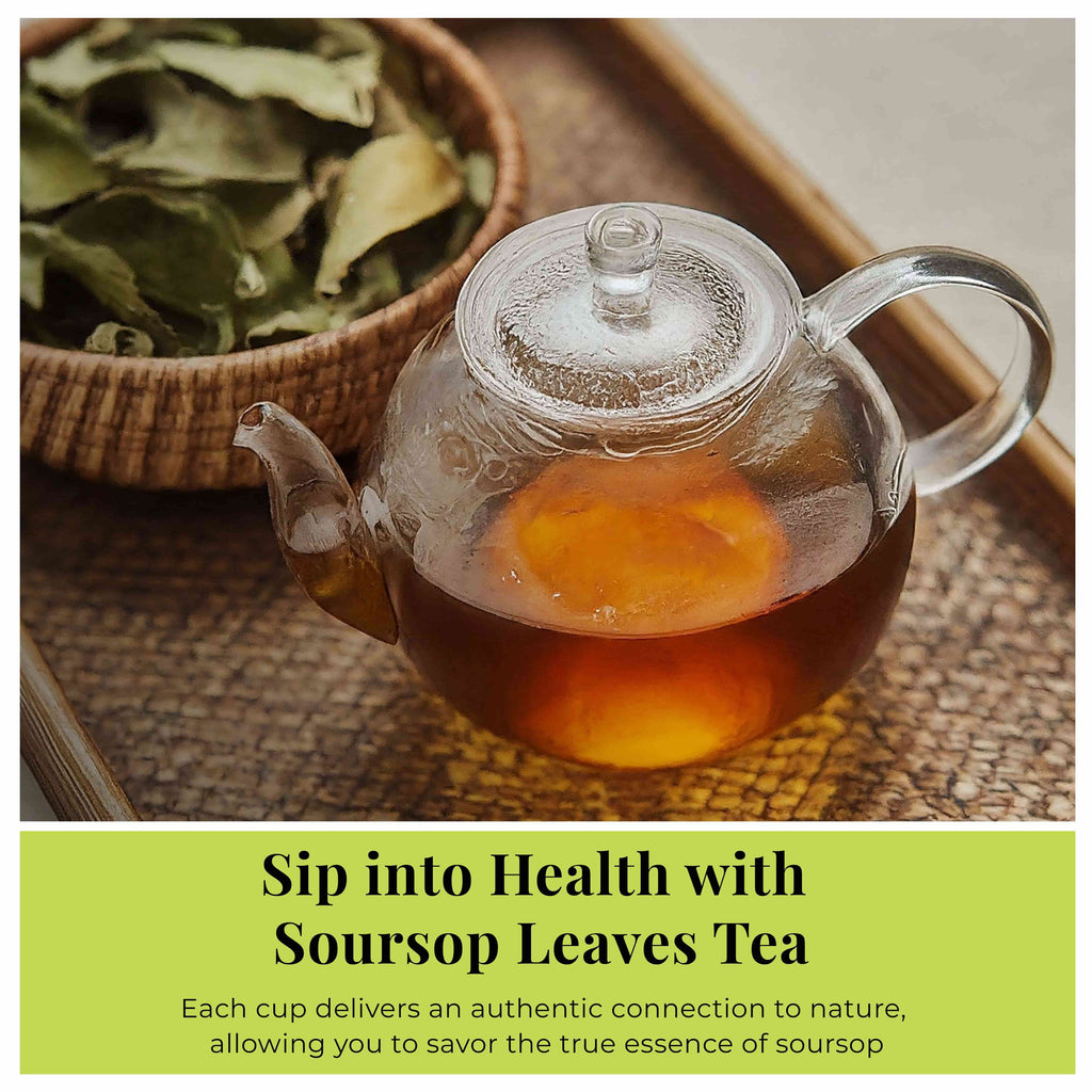 200+ Whole Dried Soursop Leaves – 2.6 oz , 100% Natural Soursop Tea (Graviola Leaves), Caffeine-Free Herbal Tea (Hoja Guanabana) Akshit