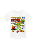 Boys Ready To Crush First Grade Short Sleeve Tee Shirts for Back To School NicholesGifts