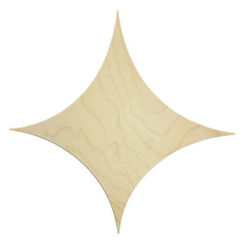 Trekell Retro Star Panel - Wooden Painting Canvas Trekell Art Supplies