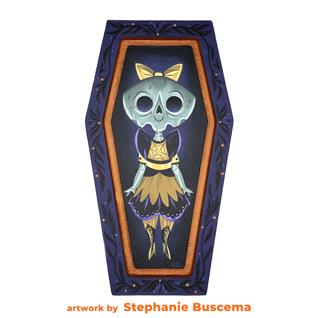 Trekell Coffin Floater Panel - Wooden Painting Halloween Canvas + Frame Trekell Art Supplies