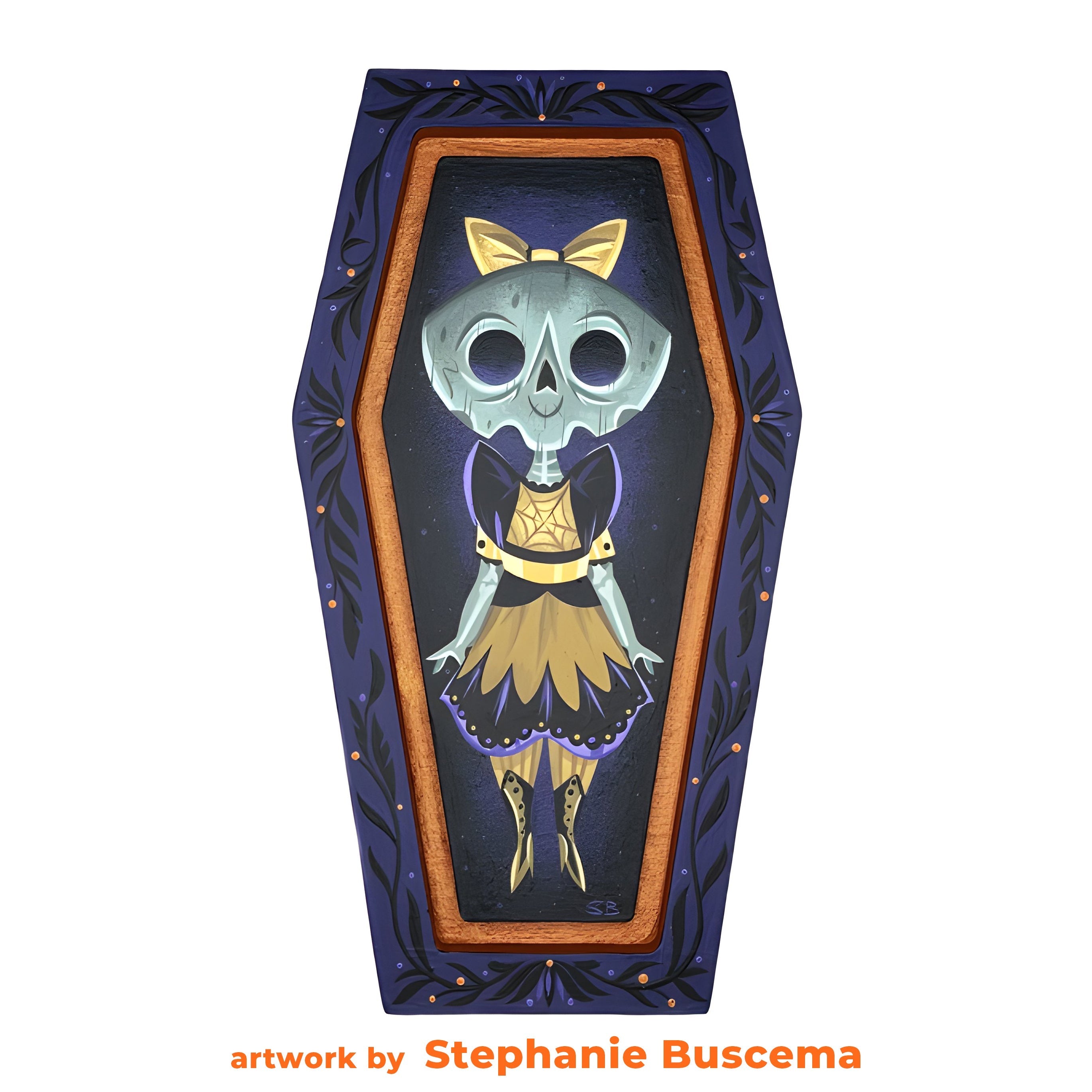 Trekell Coffin Floater Panel - Wooden Painting Halloween Canvas + Frame Trekell Art Supplies