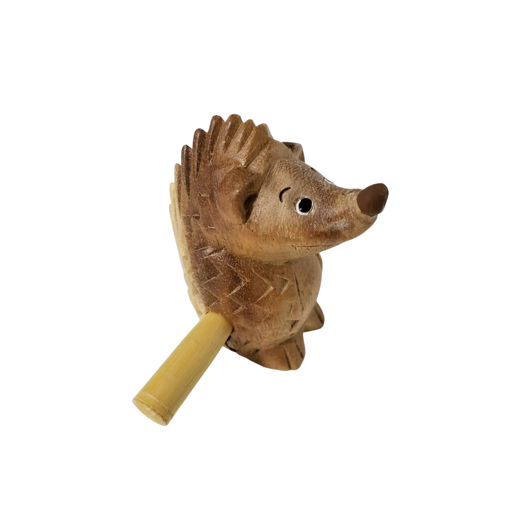Wooden Musical Porcupine Percussion Instrument Music Frog Co
