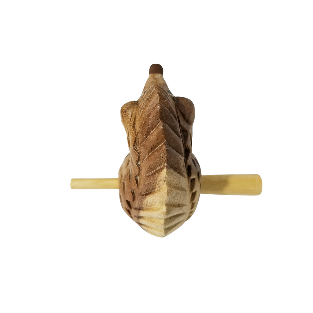 Wooden Musical Porcupine Percussion Instrument Music Frog Co