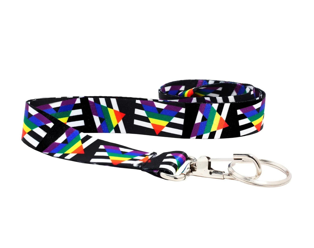 Straight Ally Flag Lanyards The Awareness Company