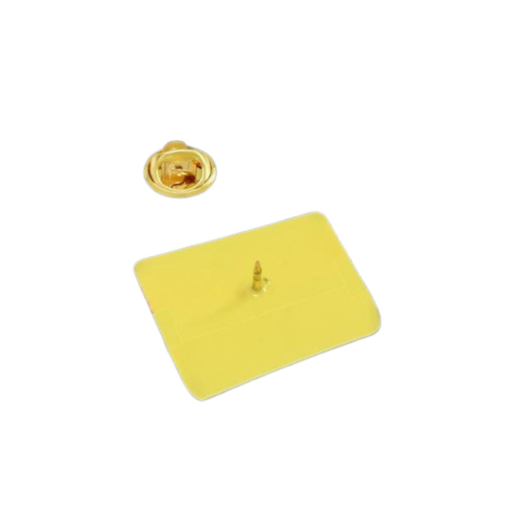 Straight Ally Rectangle Flag Silicone Pins The Awareness Company