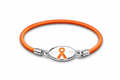 Stretchable Orange Ribbon Bracelets The Awareness Company