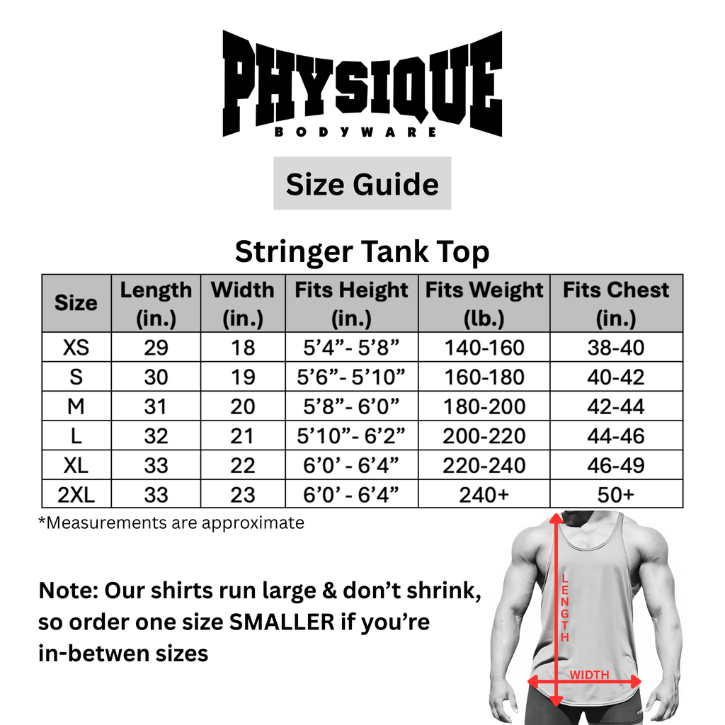 Stringer Tank Top Physique Bodyware
