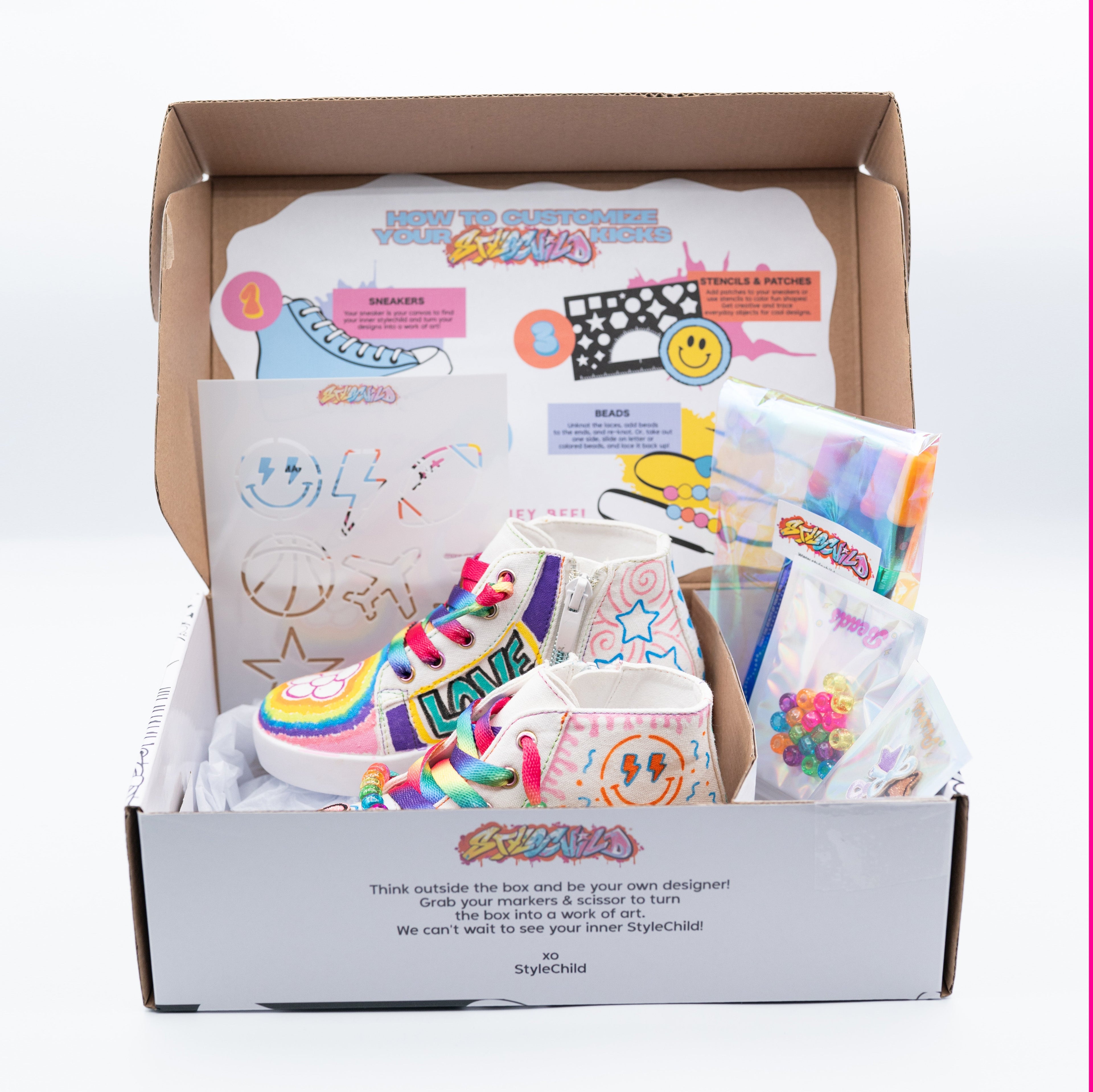 DIY Sneaker Kit - High Top StylechildbyJL