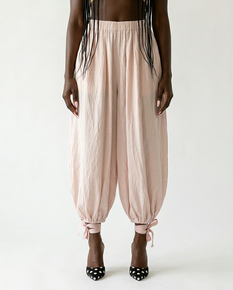 Boundless Loose Balloon Pants Boho Brown