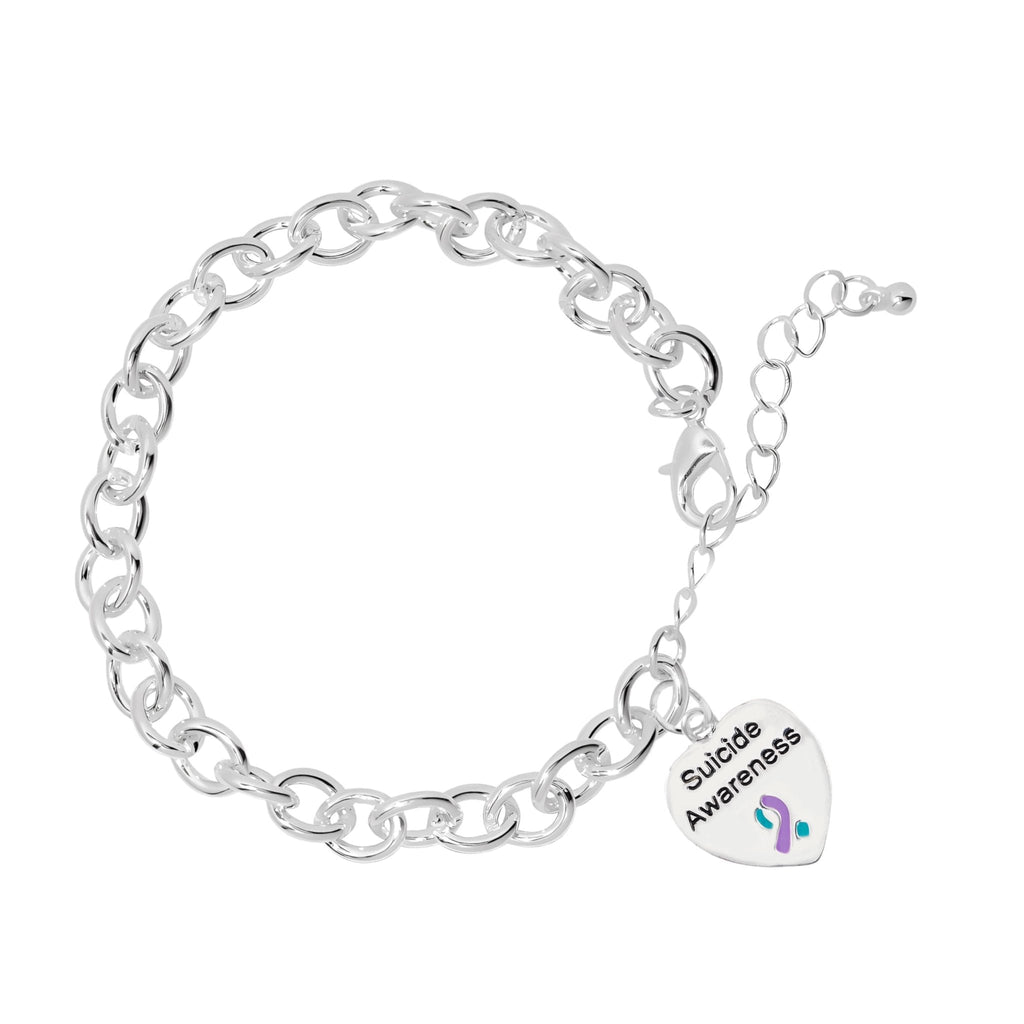 Suicide Awareness Chunky Charm Bracelets The Awareness Company