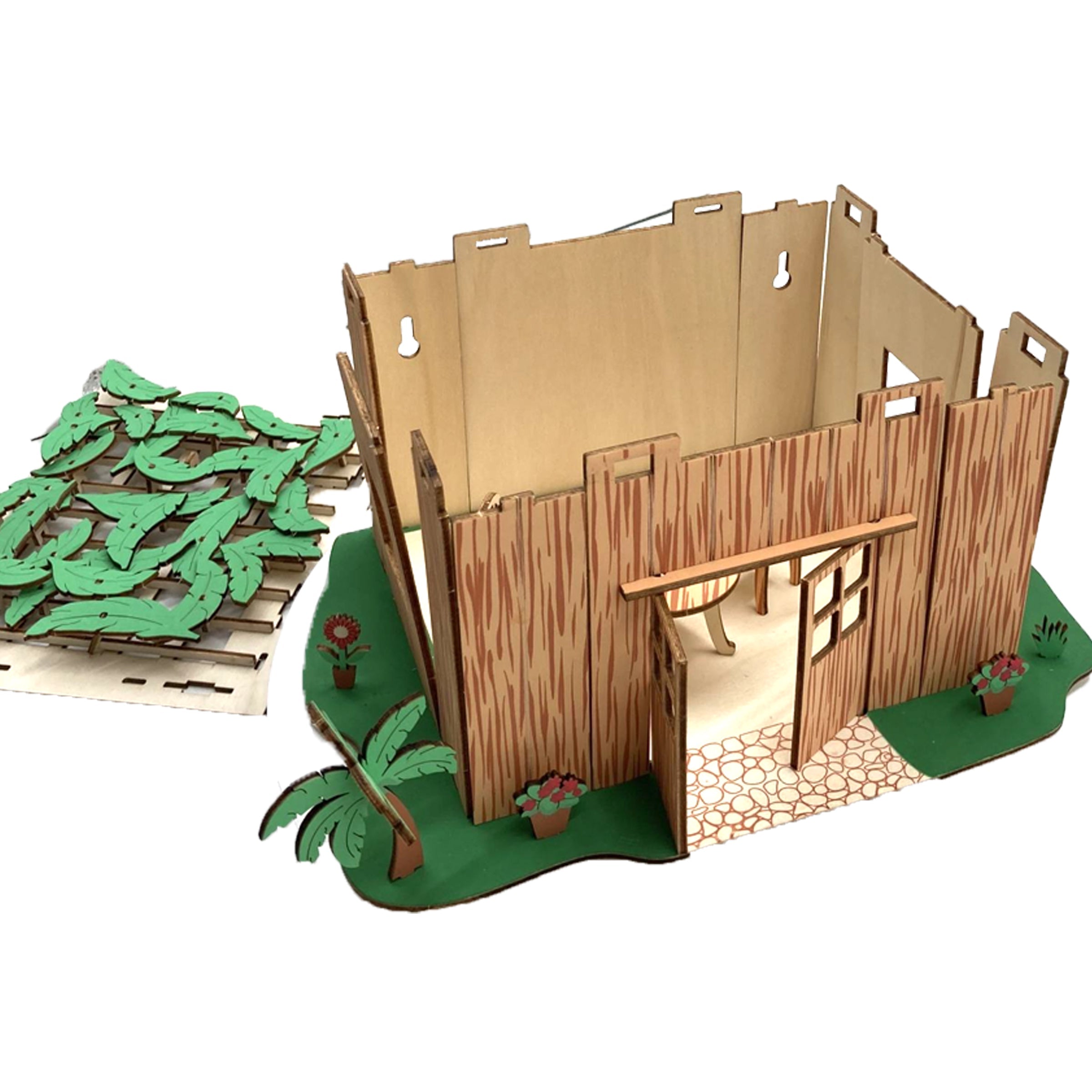 3d Sukkah Puzzle Colours Crafts