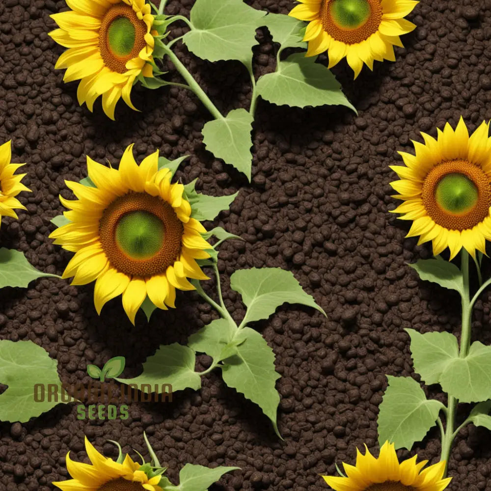 Sunflower Seeds – Tall Growing Variety for Vibrant Garden Blooms organicindiaseeds