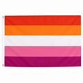 Sunset Lesbian 3 Feet by 5 Feet Nylon Flag The Awareness Company