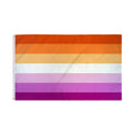 Sunset Lesbian 3 Feet by 5 Feet Nylon Flag The Awareness Company