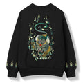 SW9007 Emerald Kirin Embroidery Sweater Niepce