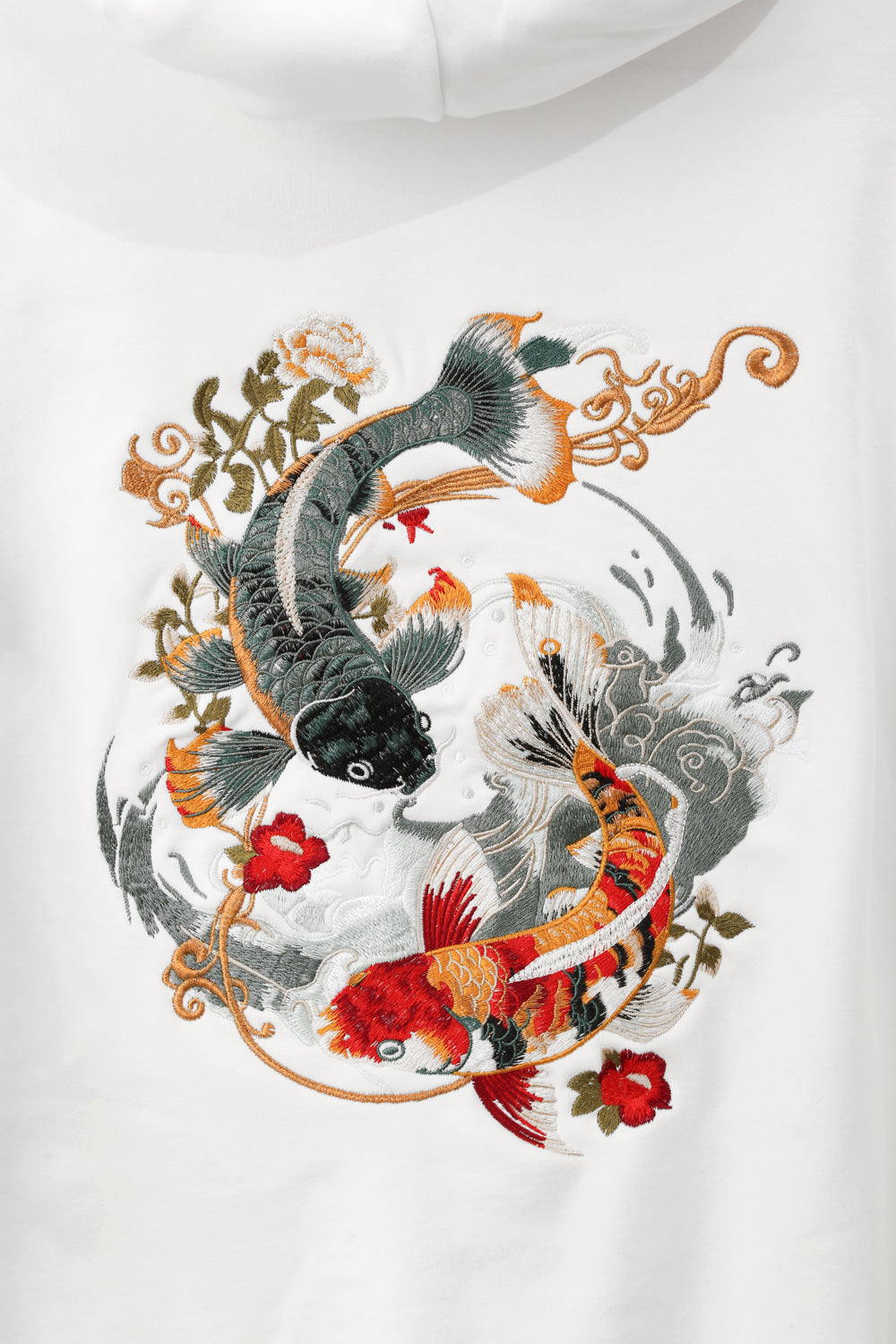 SW9008 Yin Yang Koi Embroidery Sweater Niepce