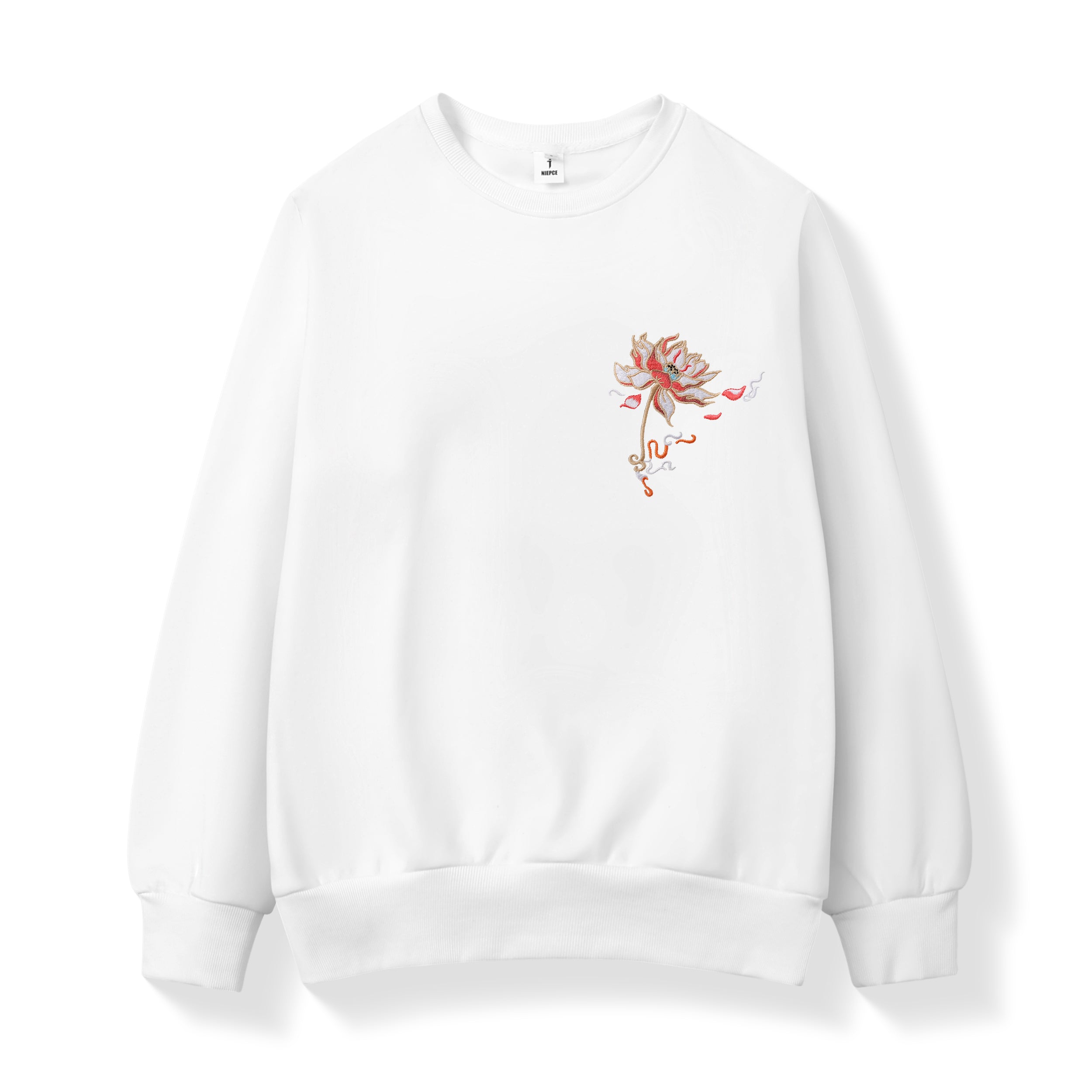 SW9010 Blue Phoenix Embroidery Sweater Niepce