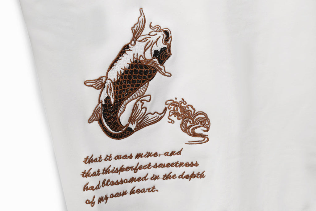 SW9014 Destiny Koi Embroidery Sweater Niepce