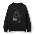 SW9202 Raging Panther Embroidery Sweater Niepce