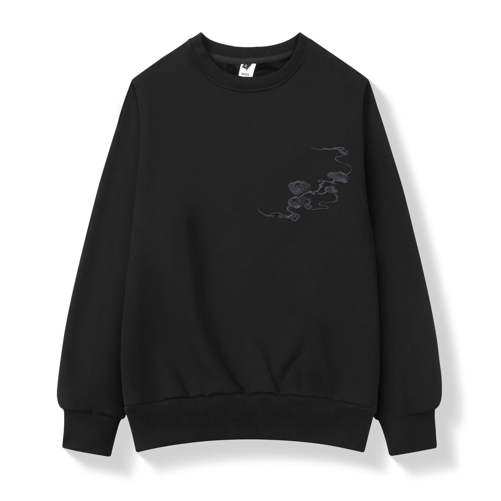 SW9202 Raging Panther Embroidery Sweater Niepce