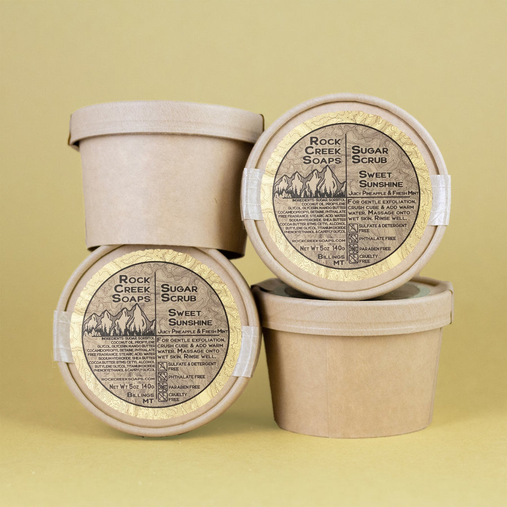 Sugar Scrub | Sweet Sunshine Rock Creek Soaps