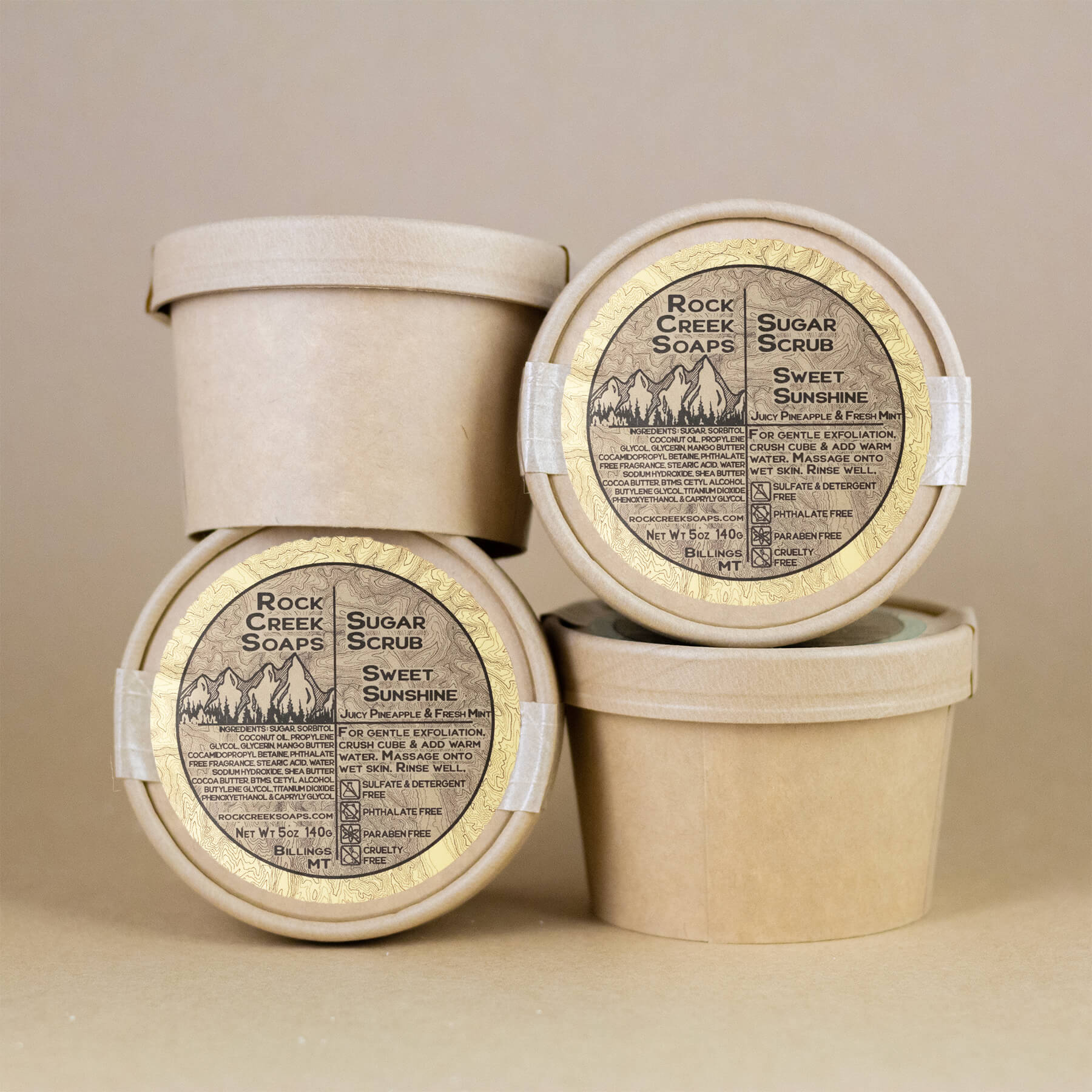 Sugar Scrub | Sweet Sunshine Rock Creek Soaps
