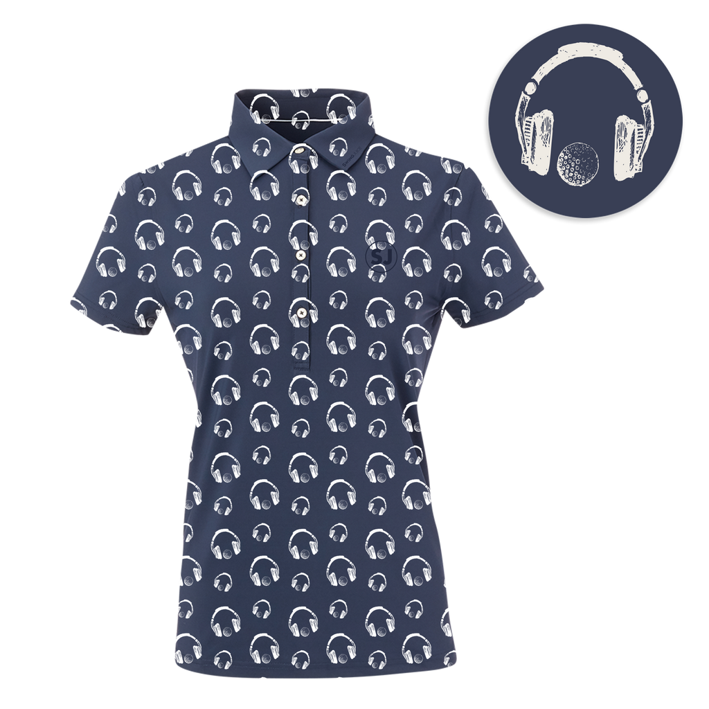 Golf & Hip Hop Women's Polo - Final Sale SwingJuice LLC
