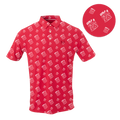 Golf & Pizza Men's Polo - Final Sale SwingJuice LLC