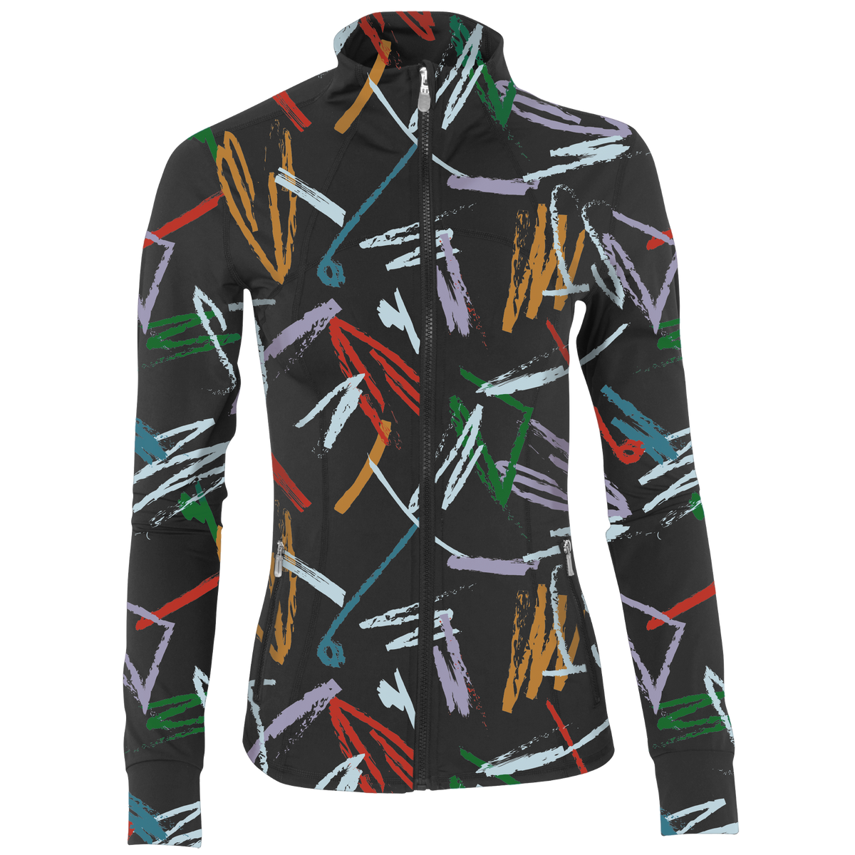 Golf Strokes Women's Full Zip - Final Sale SwingJuice LLC