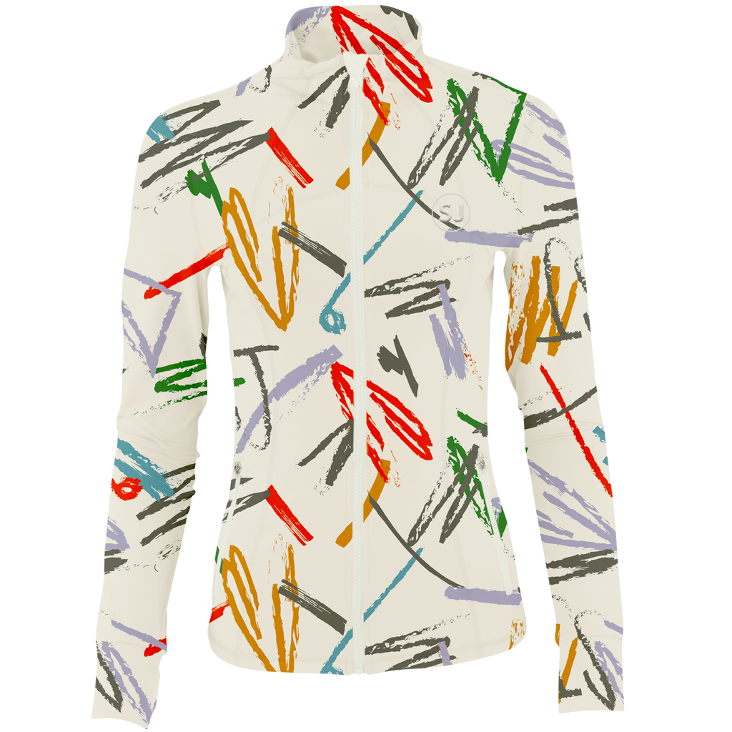 Golf Strokes Women's Full Zip - Final Sale SwingJuice LLC