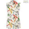 Golf Strokes Women's Sleeveless Polo - Final Sale SwingJuice LLC