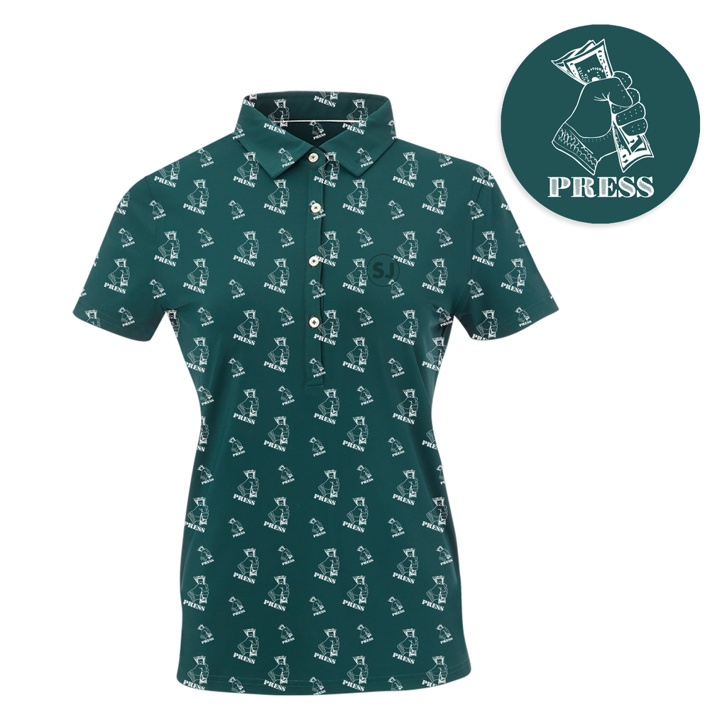 Golf Press Women's Polo - Final Sale SwingJuice LLC