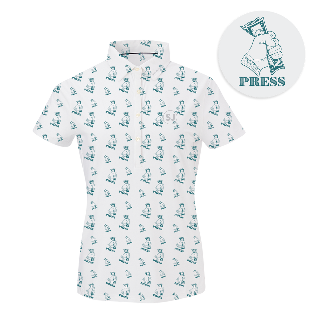 Golf Press Women's Polo - Final Sale SwingJuice LLC