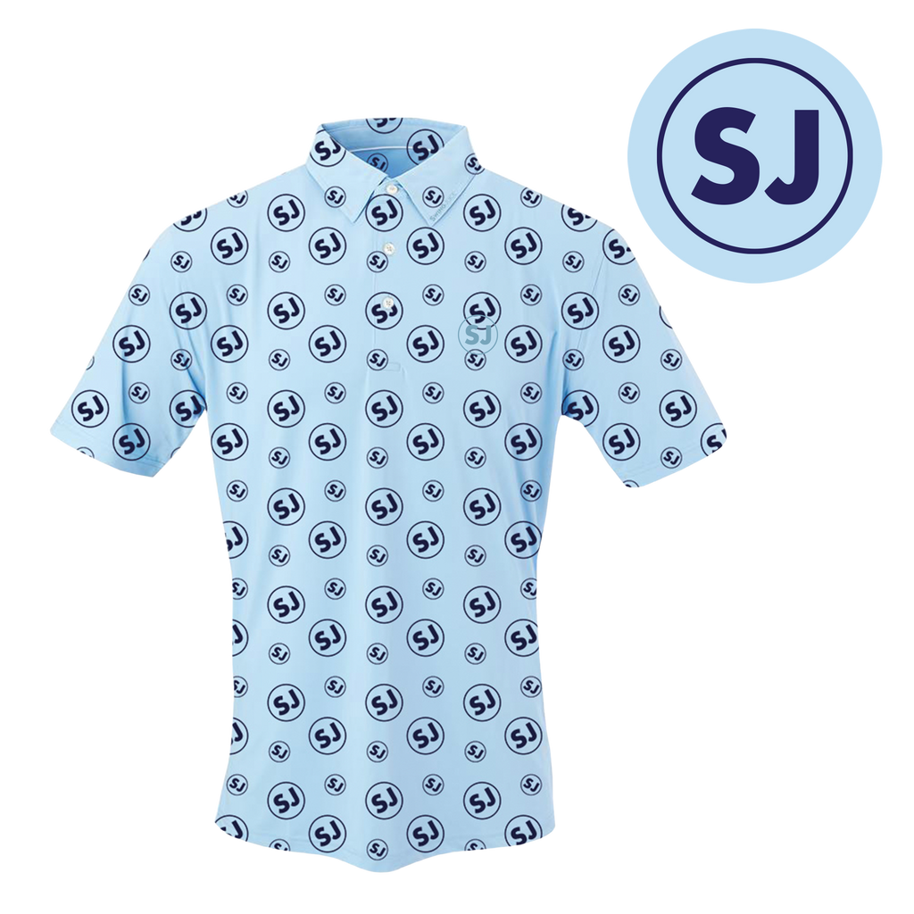 Golf Circle SJ Men's Polo - Final Sale SwingJuice LLC