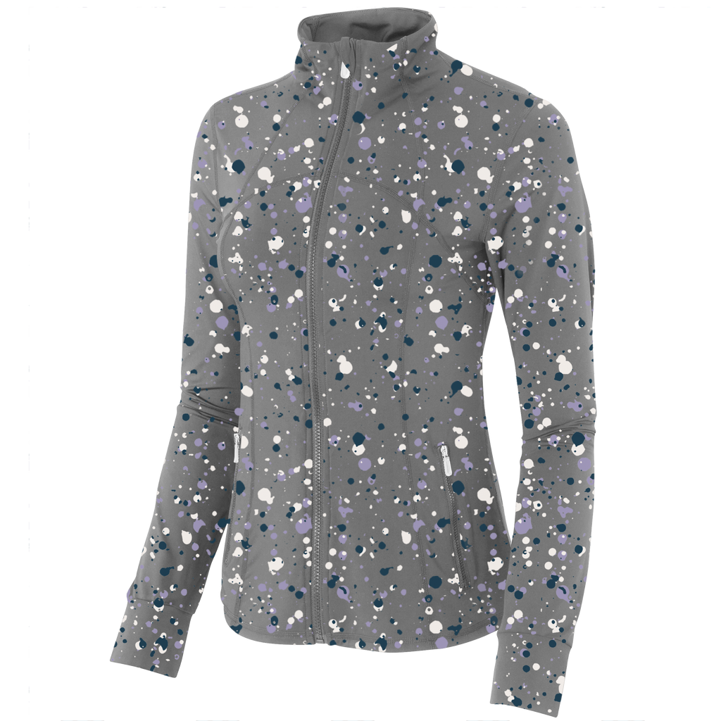 Golf Splatter Women's Full Zip - Final Sale SwingJuice LLC