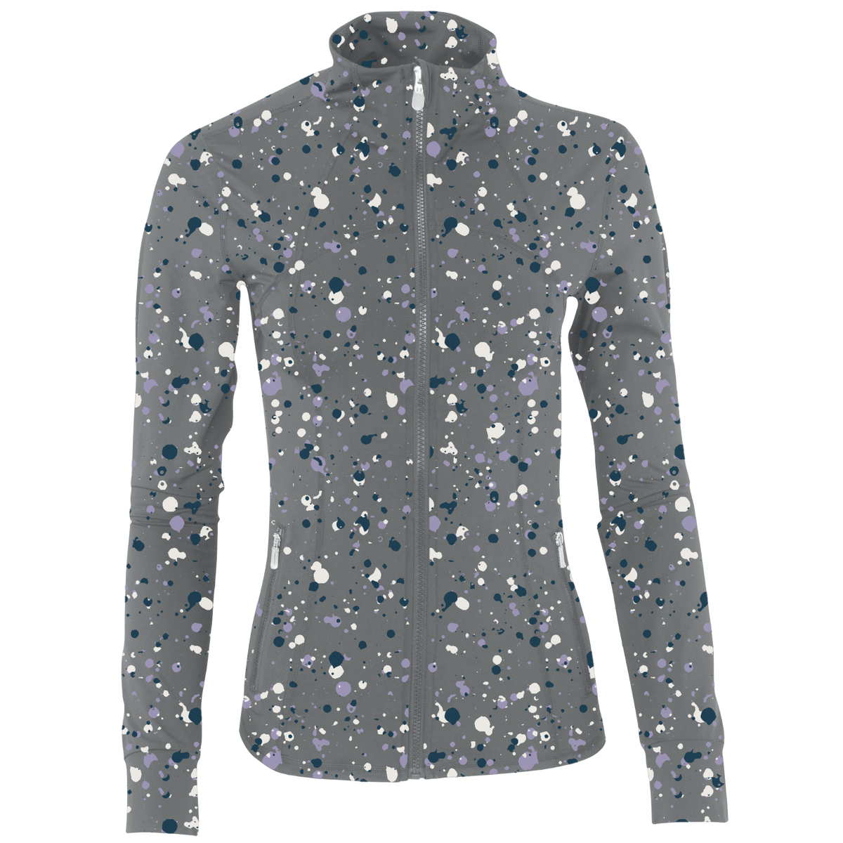 Golf Splatter Women's Full Zip - Final Sale SwingJuice LLC
