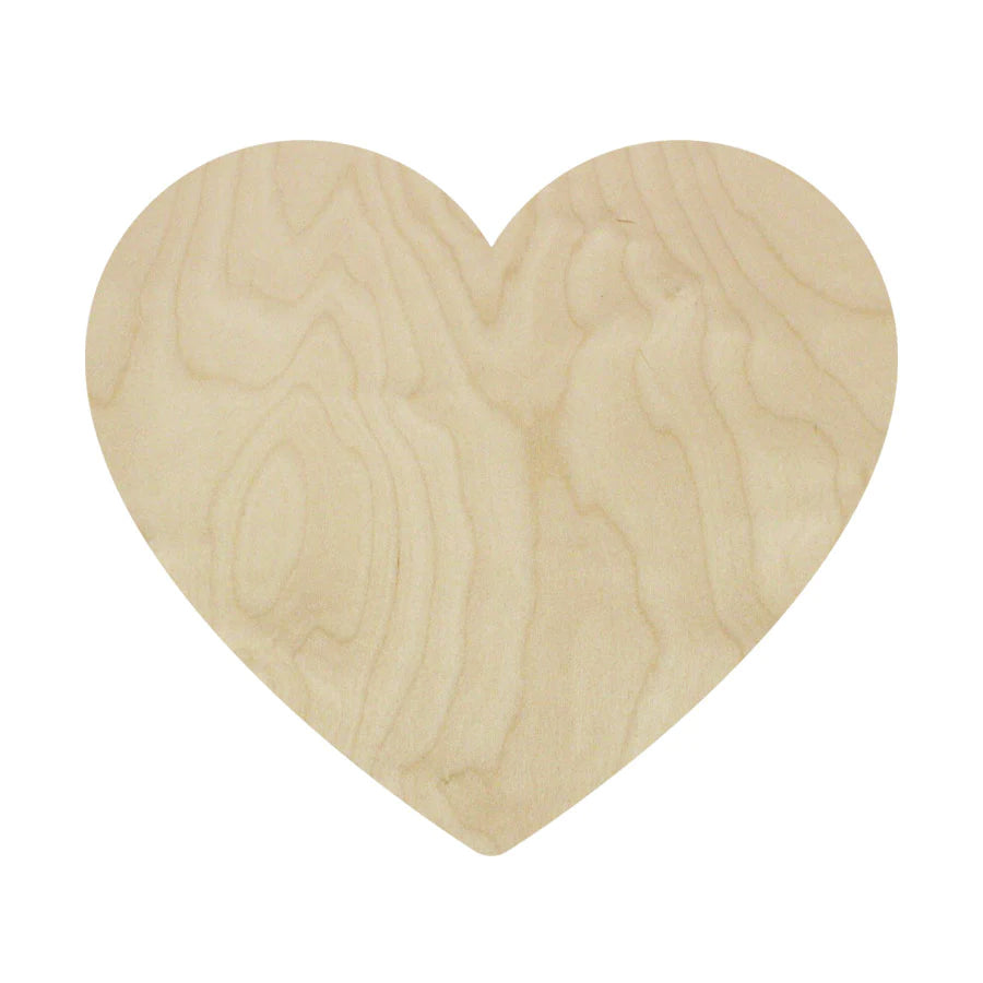 Trekell Symbolic Heart Panel - Wooden Painting Canvas Trekell Art Supplies