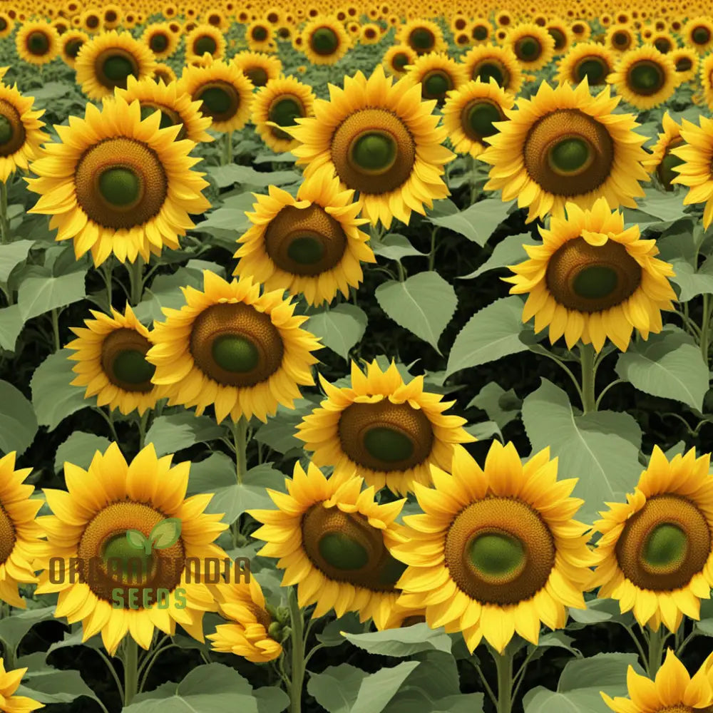 Sunflower Seeds – Tall Growing Variety for Vibrant Garden Blooms organicindiaseeds