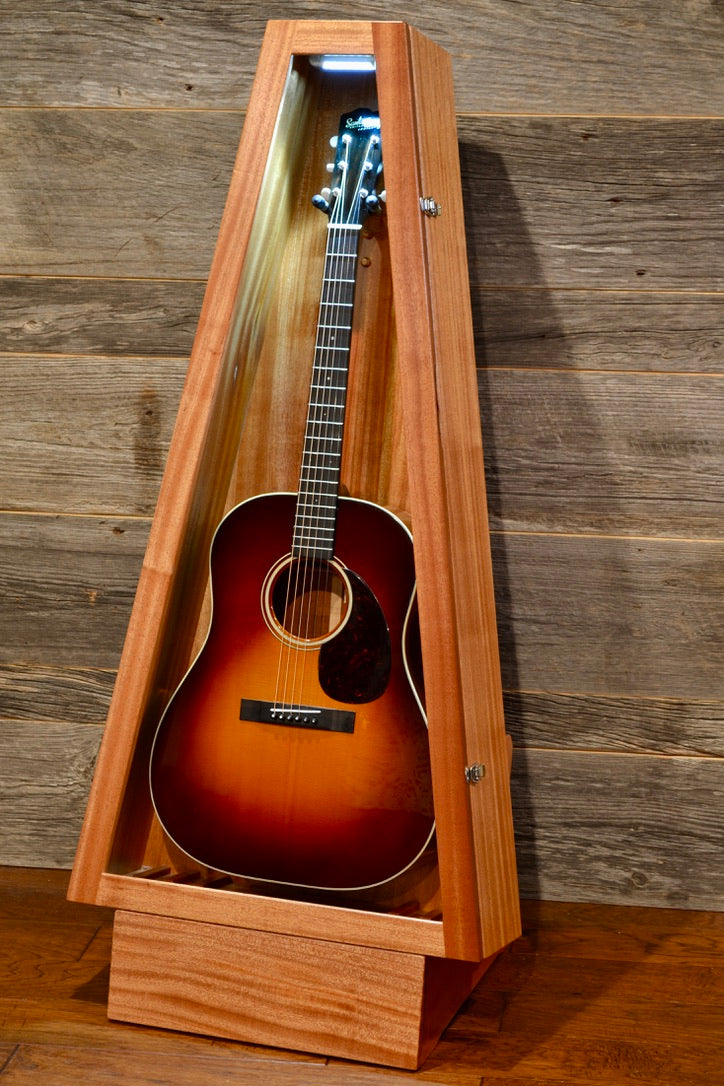 ClimaStand Triangle Humidor with Base - African Mahogany Acoustic Remedy Cases