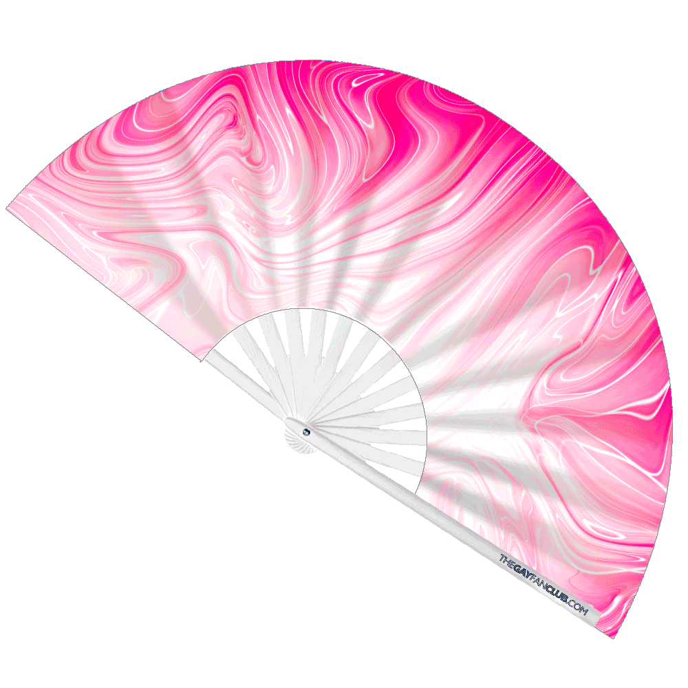 Pink Pussy Fan (UV) The Gay Fan Club
