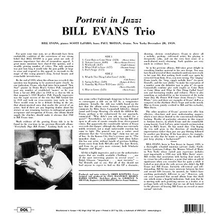 Portrait In Jazz (VINYL) | Mint (M) Mint (M) Love Vinyl Records