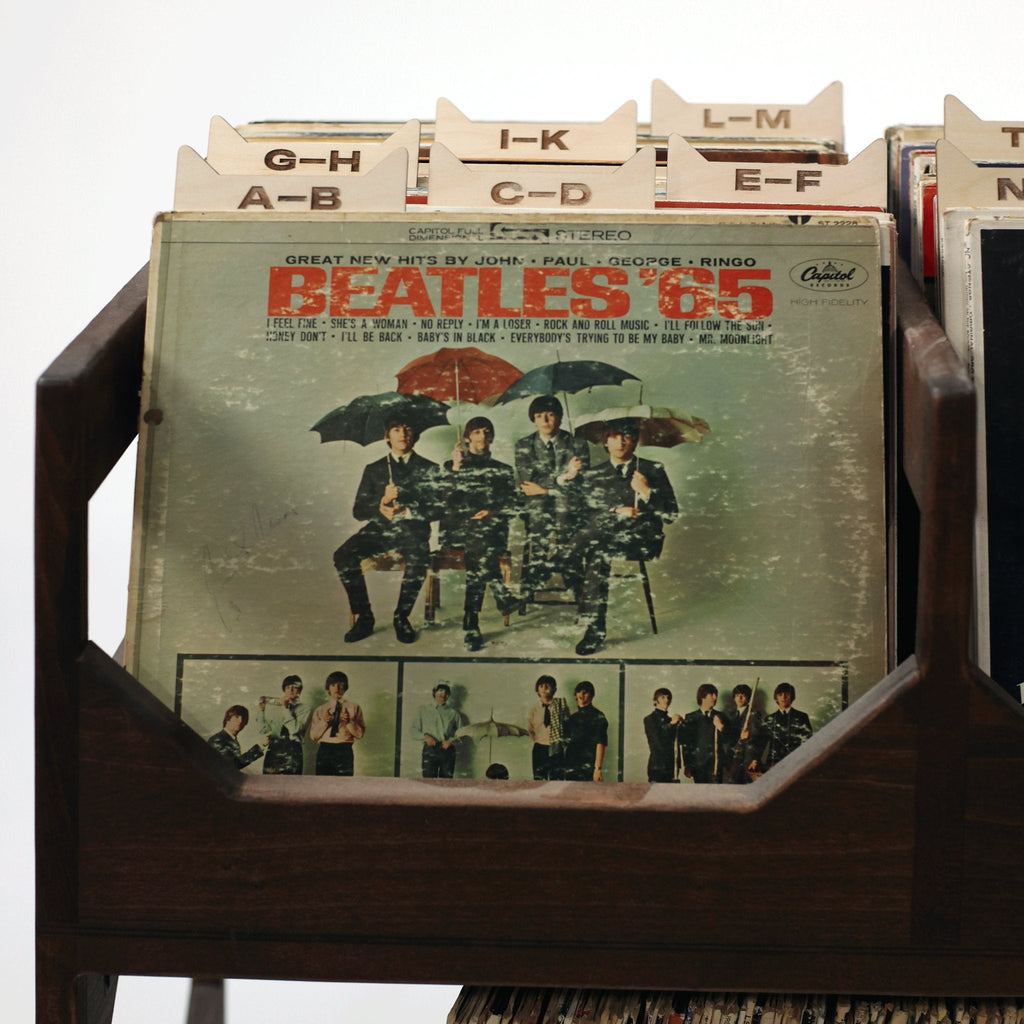 The Vinyl Record Dividers WickerWoodWorks
