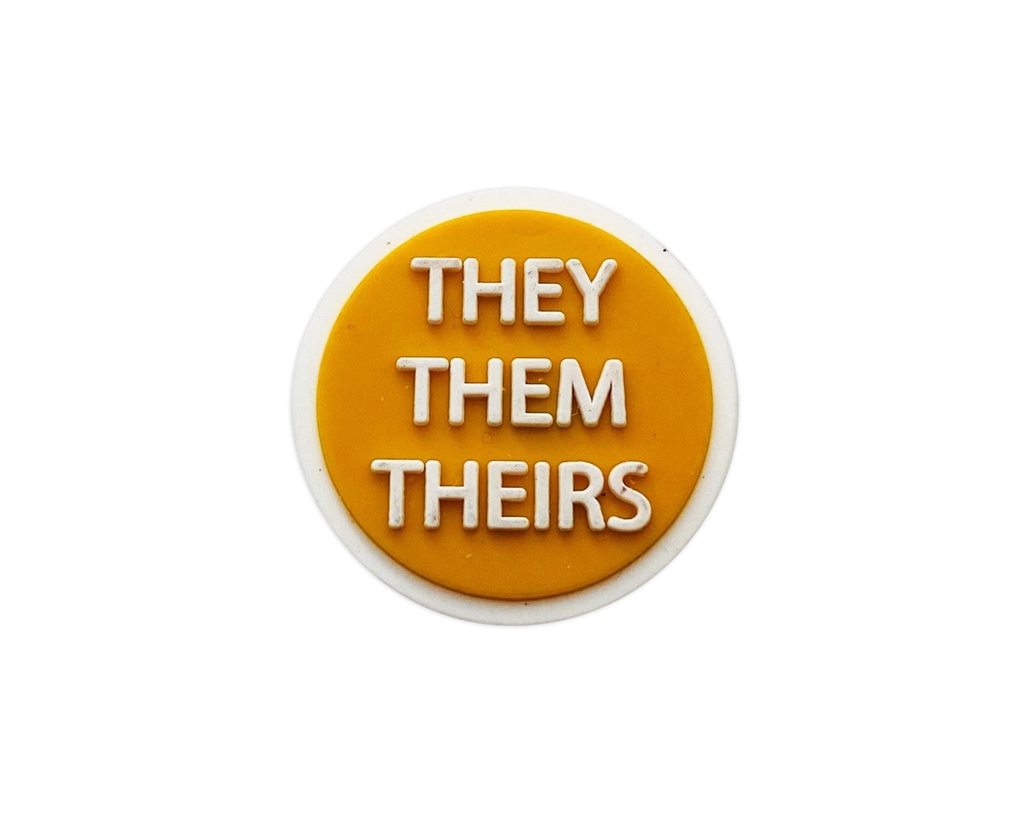 10 Pack They Them Pronoun Silicone Pins The Awareness Company