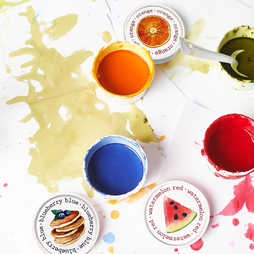 All-Natural Finger Paint – Long Lasting, Shelf Stable Non-Toxic elseware unplug