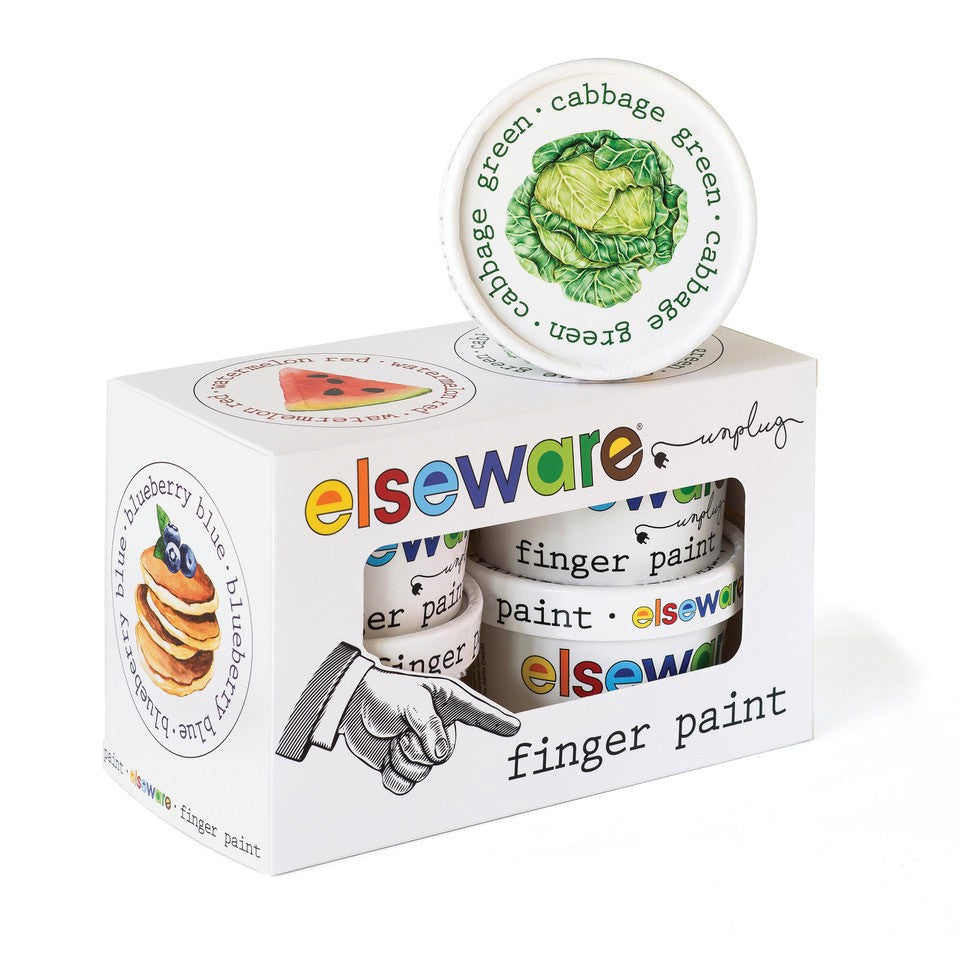 Finger Paint - Long Lasting, Shelf Stable Non-Toxic elseware unplug