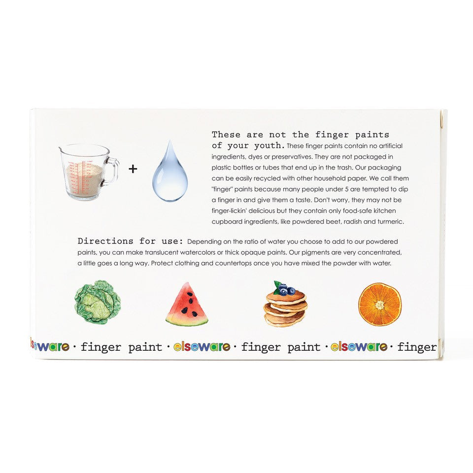Finger Paint - Long Lasting, Shelf Stable Non-Toxic elseware unplug