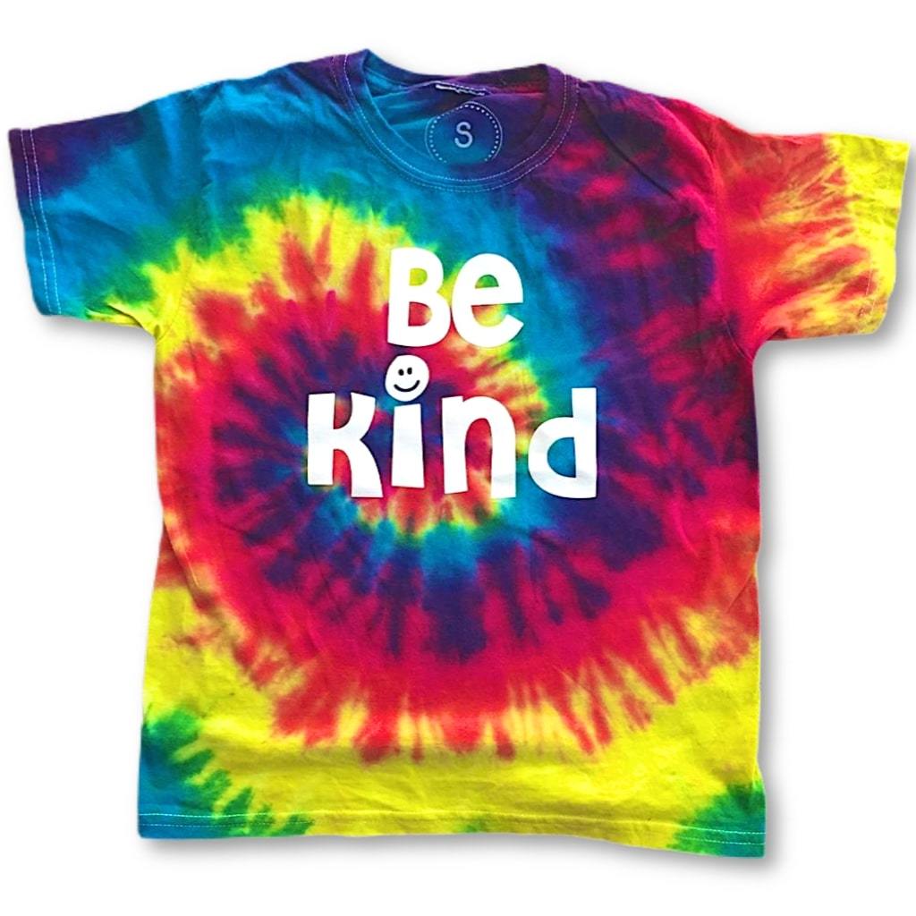 Tie Dye Kids Tee Kind Cotton