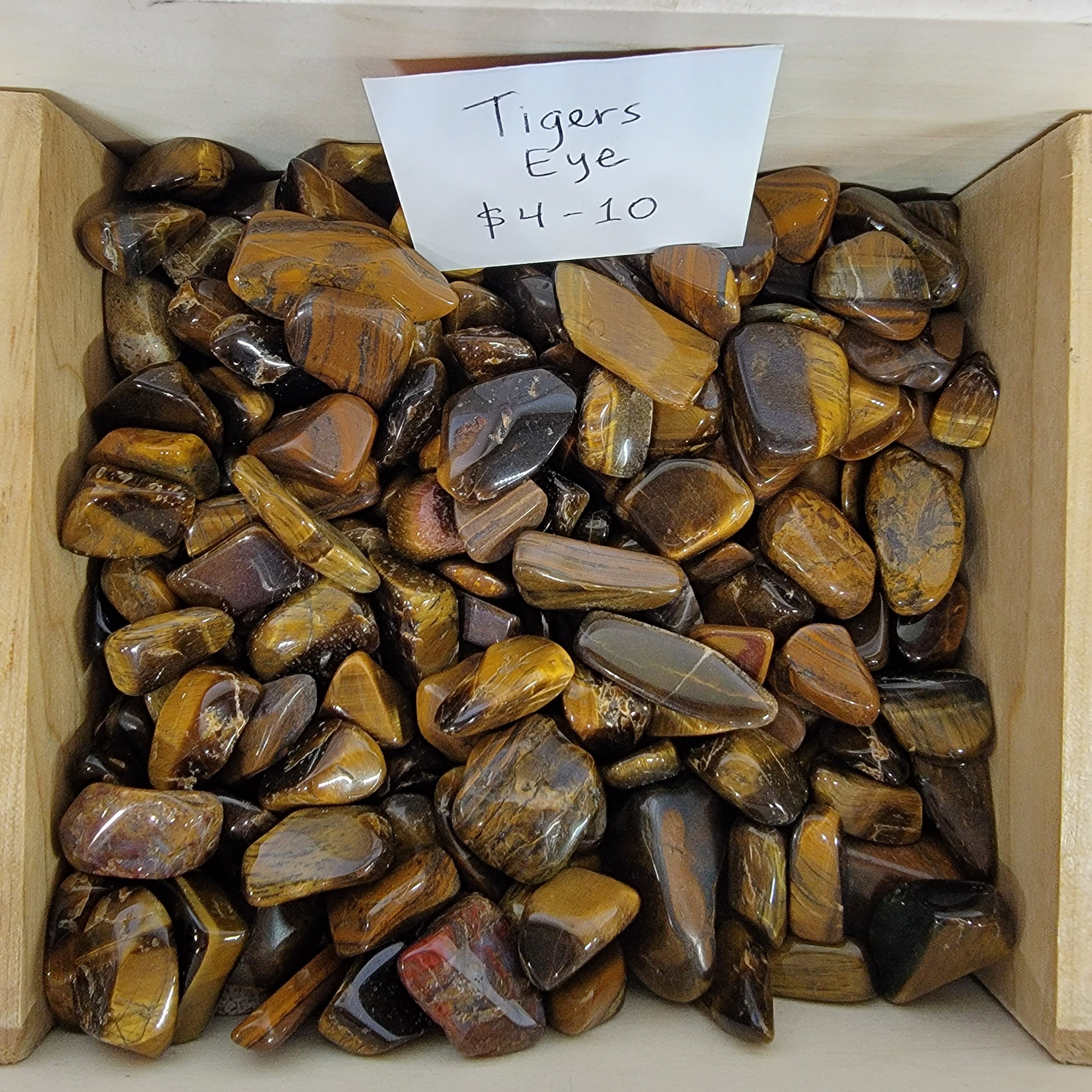 Tigers Eye Tumbled Stones – Courage, Luck, Focus, and Energy Boosting Crystals High Ho Gems and Crystals