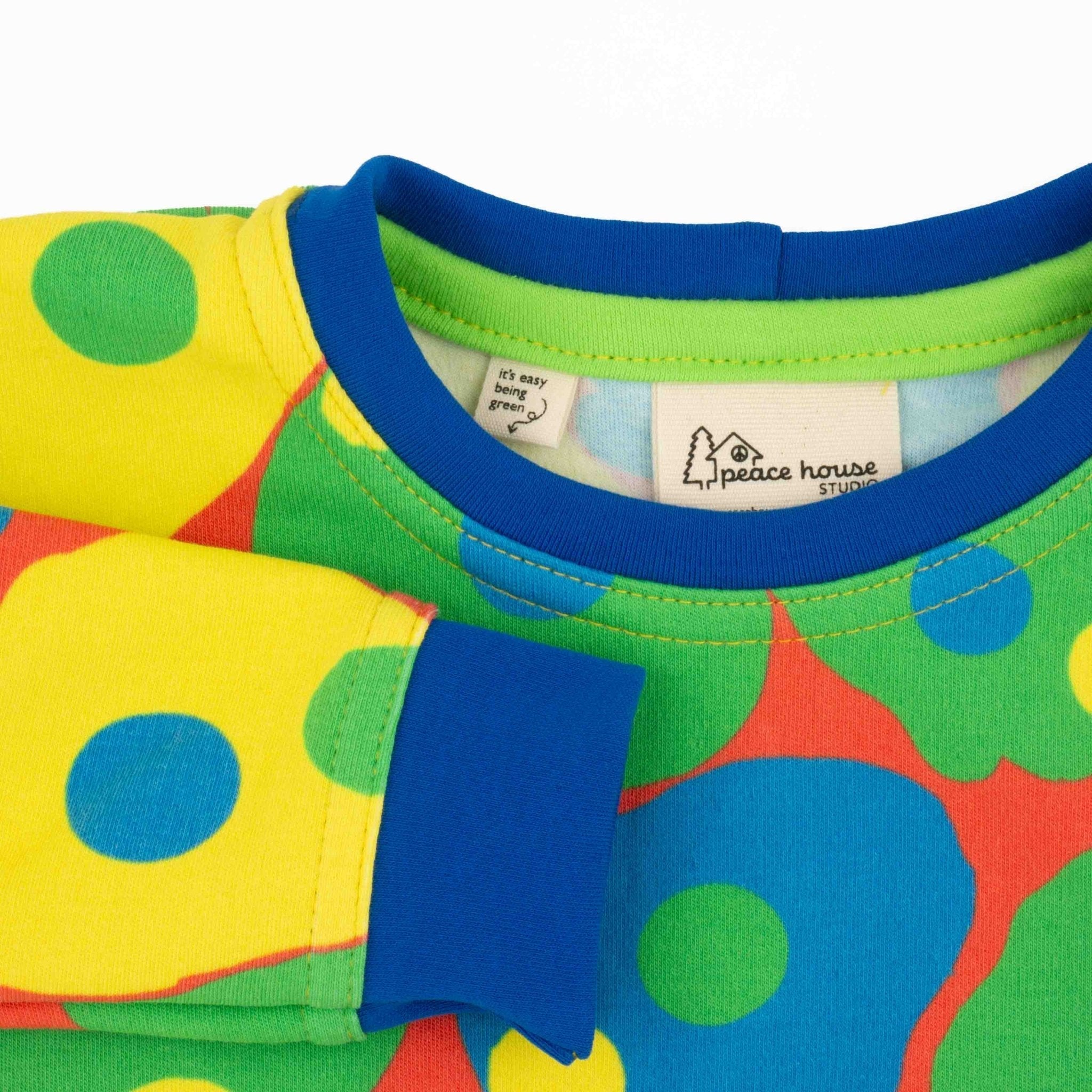 Toddler Print Sweatshirt Peace House Studio