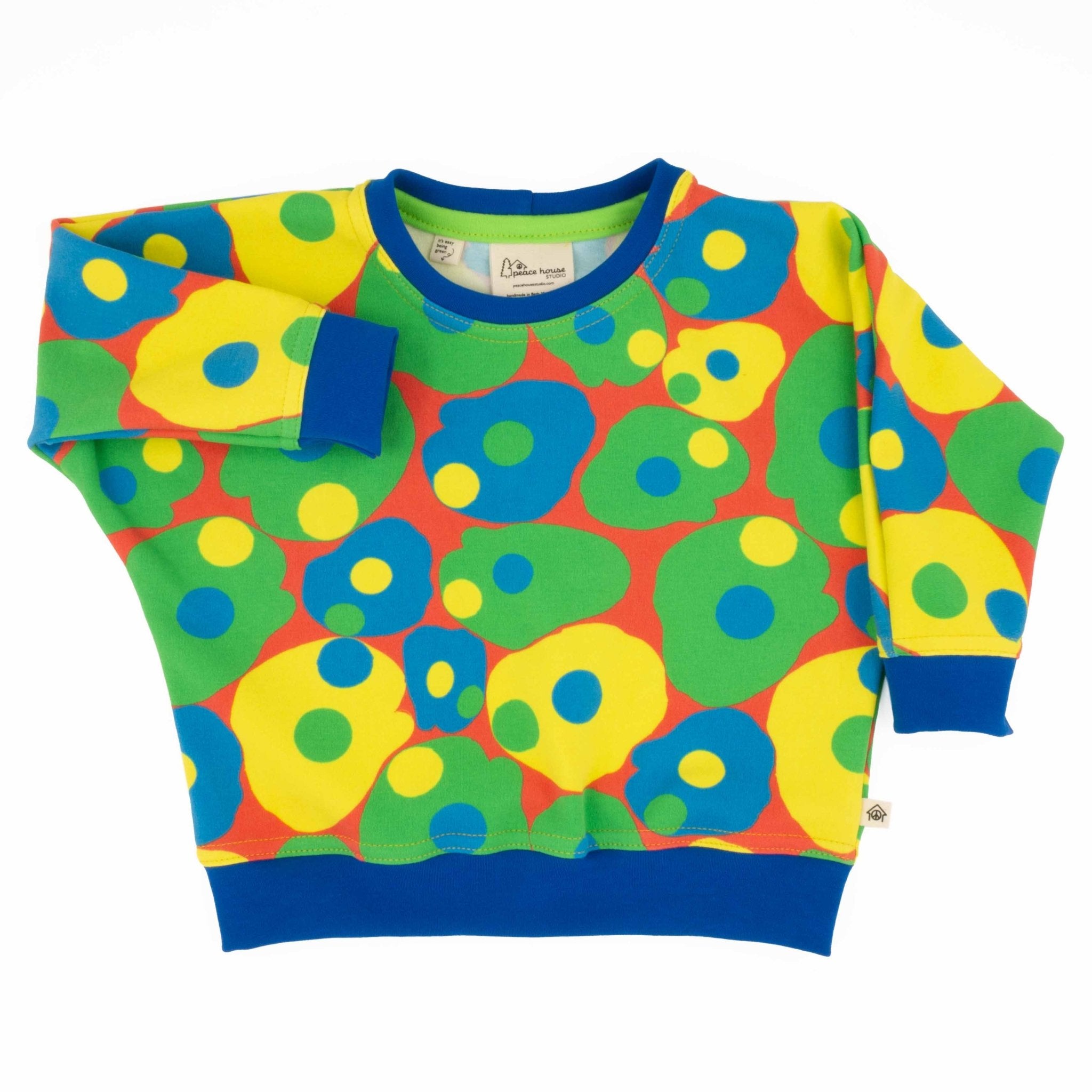 Toddler Print Sweatshirt Peace House Studio